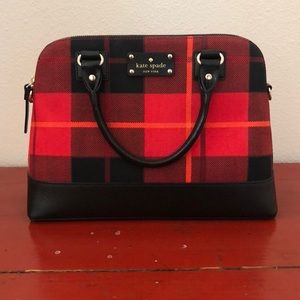 Kate Spade Buffalo Plaid Purse